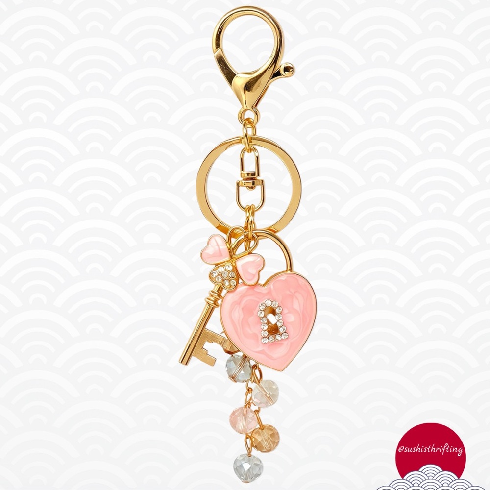 Heart Lock Keychain - Picture 1 of 6
